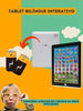 Tablet Interativo Infantil Para Crianças e Bebês Com Som e Músicas Educativo Desenvolvimento Português Inglês.