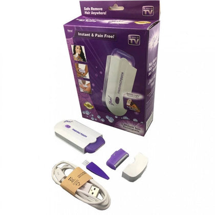 Depilador Laserflex  Pelos Feminino Facial e Corporal Sem Fio Recarregável 2 Em1 Elétrico