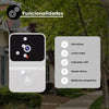 Campainha Sem Fio Com Câmera Wifi Smart T23 Interfone Áudio e Vídeo Porteiro Digital
