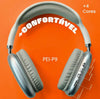 Fone de Ouvido Headphone Bluetooth Sem Fio Wireless P2, Cartão SD.