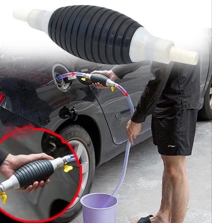 Bomba Sucção Manual Transferência Óleo Etanol Água Gasolina Liquido