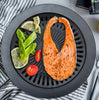 Churrasqueira Para Fogão Top grill Sem Fumaça 32cm