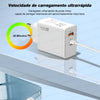 Carregador Turbo Power Celular 120w Cabo Tipo C/c Com Branco