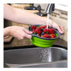 2 Escorredor de Macarrão, Salada Alimentos Retrátil Silicone