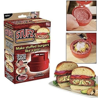 Kit 2 Molde Para Hamburguer Recheado - Original Americano Stufz