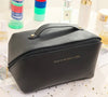 Necessaire Grande para produtos de beleza e higiene. Preta