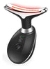 Massageador Aparelho de Beleza Para Pescoço Facial Com Vibração de Ondas Luminosas Anti-rugas Remoção Dupla Queixo