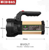 Lanterna Portátil 5w Bateria de 6000mah Duration Power