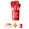 Kit Completo de Utensílios de Cozinha Em Silicone - 7 Peças