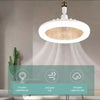 Ventilador de Teto Led Com Controle Remoto e 3 Modos de Iluminação.