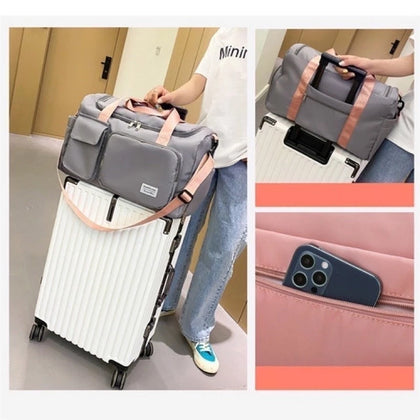 Mala de Viagem Bolsa de Mão e Transversal Feminina e Masculina .
