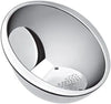 Escorredor de Arroz Inox 25cm Para Alimentos Macarrão Saladas 26cm.