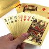 Kit  2 Jogos Baralho Dourado Resistente À Água e Anti-rasgo – Luxo e Durabilidade Em Cada Carta!