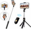 Tripé Bastão de Selfie Bluetooth  Para Todo Tipo de Celular. SEM LUZ DE LED.