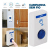 Campainha Sem Fio Doorbell Resistente Chuva 50 Metros 110v/220v