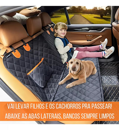 Capa Protetora Impermeável Para Banco do Carro. Animais de estimação.