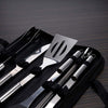 Kit Churrasco 09 Peças Inox.