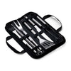 Kit Churrasco 09 Peças Inox.