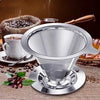 Filtro de Café Coador Inox Grande Reutilizável. Tamanho 103.