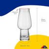 Conjunto 4 Copos Cristal Bohemia Cerveja Banquet Cristal
