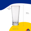 Conjunto 4 Copos Cristal Bohemia Cerveja Banquet Cristal
