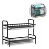 Escorredor de Louça Inox 16 Pratos  41 Cm