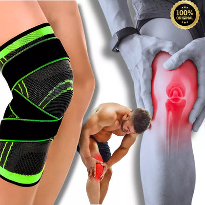 Kit Par de Joelheiras de Compressão Ajustável Proteção Esportiva Articulação Dores Ortopédica Esportes Ginastica Crossfit Futebol Volei Basquete Corrida.