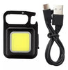 Kit 02 Lanterna Recarregável Multifunção Led  Com Abridor Mini Portátil Potente.