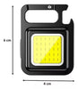 Kit 02 Lanterna Recarregável Multifunção Led  Com Abridor Mini Portátil Potente.