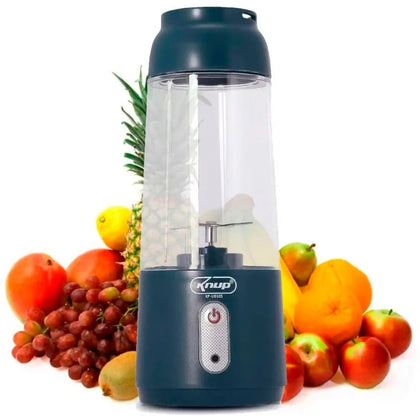 Mini Liquidificador Portátil USB Recarregável 300ml Shake Suco Papinha 30W