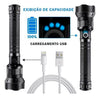 Lanterna Tática Led Super Potente Farol Alcance 1000 Metros