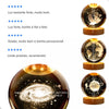 Luminária de Mesa Decorativa - Bola de Cristal 3d Com Efeito Estiloso e Iluminação Suave