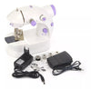 Mini Máquina de Costura Reta Countertech Fh Sm202 Portátil Branca 110v/220