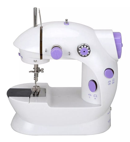 Mini Máquina de Costura Reta Countertech Fh Sm202 Portátil Branca 110v/220