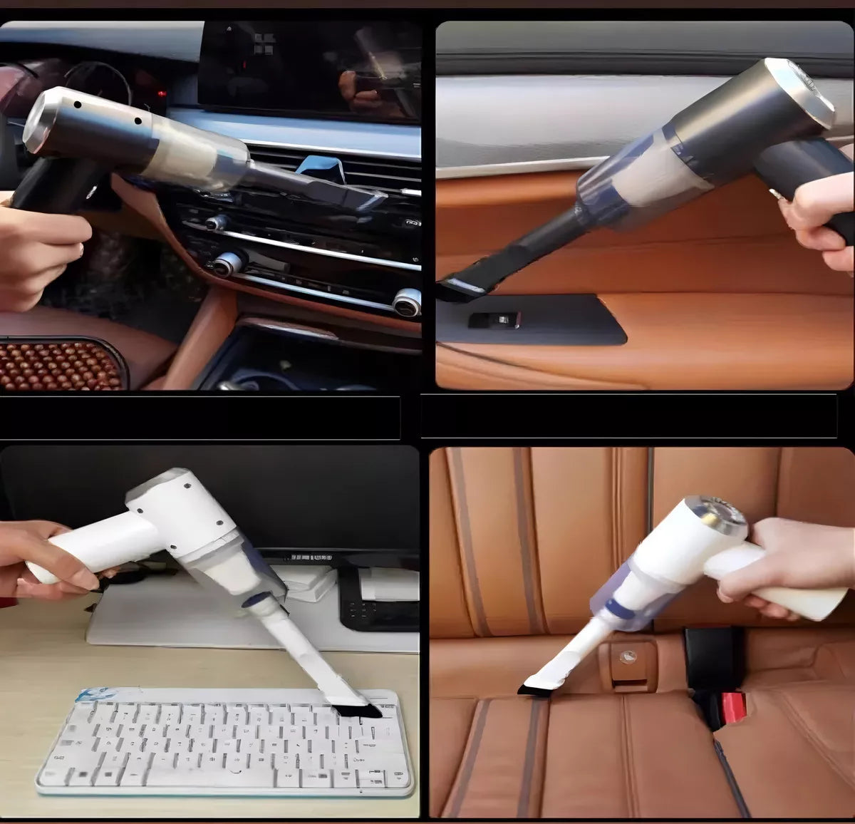 Mini Aspirador de Pó Vertical Portátil - Praticidade Recarregável