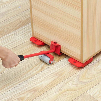 Movimentador Móveis/eletrodomésticos Pesados - Kit 7 Peças. Até 150 kg. Cores variadas