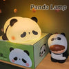 Luminária Silicone Panda Abajur Toque Luz Noturna Led Touch
