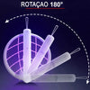 Raquete Inteligente Elétrica Mata Mosquito Pernilongo Mosca