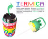 Garrafa Infantil Térmica Tabuada Interativa Educacional.